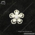 Flower shaped rhinestone ornaments for ladies high heel accessories wedding shoe clips with Metal Clip Jewelry Accessories